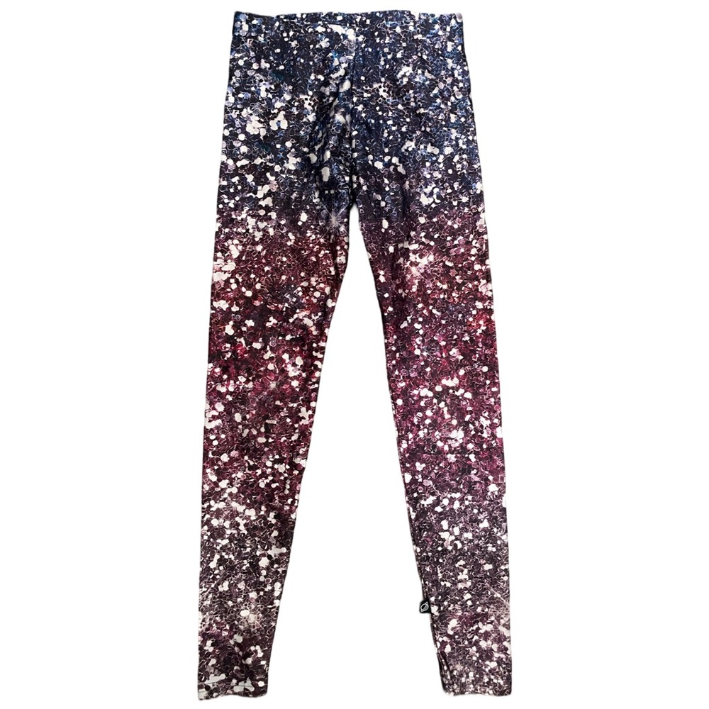 EUC Zara Terez Girls Small Colorful Speckled Leggings